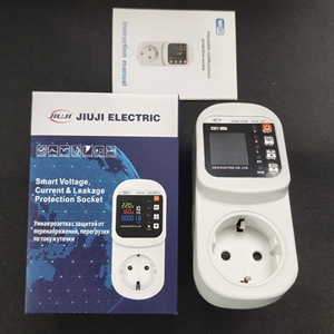 Presa Intelligente JIUJI EU WIFI TUYA con Misuratore di Energia, Tensione e Corrente, Protezione <span class=keywords><strong>da</strong></span> Sovratensione AC 110V 220V Regolabile 10A 16A - Product Image 5