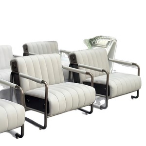 Canapé d'extérieur, mobilier de jardin, chaise de terrasse pour patio, hôtel, bureau de vente, villa, extérieur, design, aspect yacht - Product Image 5