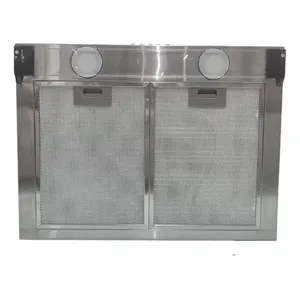 Hotte aspirante encastrable Shorbull 60 cm en acier inoxydable, extracteur de cuisine ventilé, argenté CAM-A60 - Product Image 5