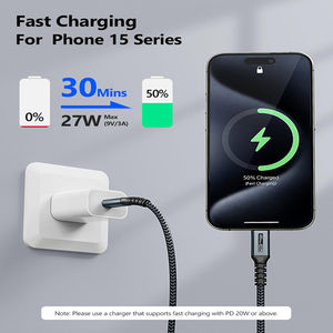 <span class=keywords><strong>Cable</strong></span> USB Tipo C <span class=keywords><strong>de</strong></span> Carga Rápida, PD 3.1 240W 5A, Nuevo, en Tendencia, Personalizado, 1m 2m 3m, <span class=keywords><strong>Cable</strong></span> <span class=keywords><strong>de</strong></span> Datos Trenzado, Cargador USB Tipo C - Product Image 3