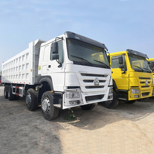 Camion benne HOWO d'occasion de haute qualité 8x4 371 ch Conduite à gauche/droite Diesel Manuel - Product Image 4