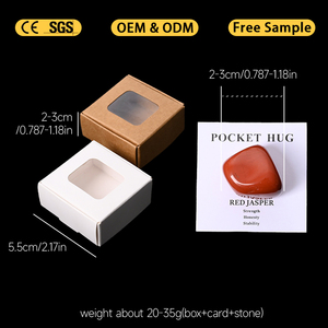กล่องของขวัญคริสต์มาสหินคริสตัลธรรมชาติคุณภาพสูงแบบขายส่ง - Product Image 3