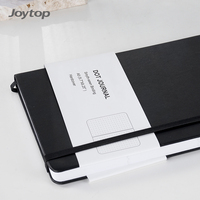 Joytop 0101 cuaderno de cuero Pu con logotipo personalizado elástico A5 Cuadernos de PU libro personalizable impresión lácteos