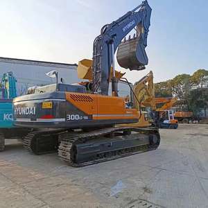 Excavadora sobre orugas Hyundai 300LC-9S usada de alta calidad, excavadora hidráulica en buenas condiciones con componentes de engranaje de Motor de núcleo - Product Image 2