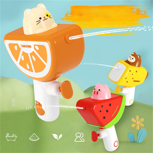 Jouets d'été pour enfants : pistolets à eau en plastique mignons en forme de banane, pastèque et orange pour jeux de plein air - Product Image 3