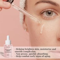 Sérum Visage Personnalisé GMPC à Marque Blanche : Formule Pure Acide Hyaluronique, Vitamine C et Niacinamide