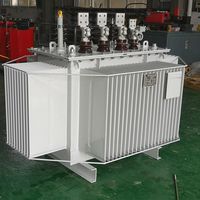Transformador Trifásico Sumergido en Aceite de Salida Estable de 630 kVA-2500 kVA, 10 kV, 50 Hz, ISO, Suministro con Informe de Pruebas Completo