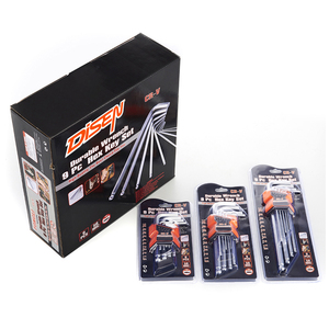 9pcs Metric Precision Ball End Allen <strong>Wrench</strong> <strong>Hex</strong> <strong>Key</strong> <strong>Set</strong> For DIY Customizable OEM Support - Product Image 5