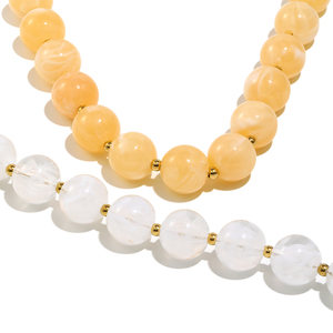 Colliers fantaisie en résine acrylique Dreamshow pour femmes, sans ternissement, collier <span class=keywords><strong>statement</strong></span> - Product Image 2