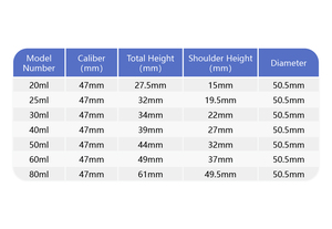 Tùy chỉnh 20ml 25ml 30ml 40ml 50ml 60ml 70ml rõ ràng rộng miệng hộp đựng mỹ phẩm nhựa PET Jar với nắp nhôm - Product Image 3