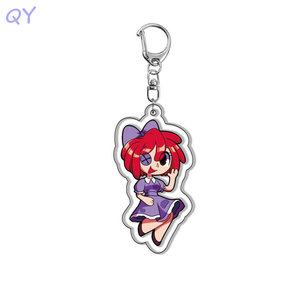 QY The Amazing Digital Circus Acrylic <b>Keychain</b> Double Sided Clear <b>Anime</b> Character Key Ring Bag Pendant - Product Image 4