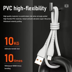 สายชาร์จ2.4A ไมโครชนิด C รองรับการชาร์จเร็วสำหรับโทรศัพท์มือถือ QC3.0 - Product Image 4