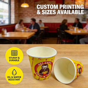 Vasos de Papel Desechables de Alta Calidad Biodegradables para Bebidas Calientes, Recubiertos de PE de Pared Simple, Regalos Promocionales al por Mayor - Product Image 3