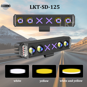 Nouvelle barre lumineuse LED LKT XX Design 20W 6 pouces, clignotante rouge et bleue, pour voiture, <span class=keywords><strong>moto</strong></span>, camion, tout-terrain, phare DRL - Product Image 4