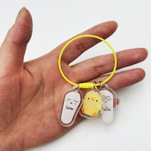 Wholesale Personalized Key Chain Factory Made Custom Design Cute Design Mini Acrylic Keychains - Product Image 2