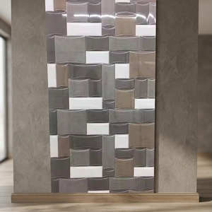 Carrelage mural en céramique numérique émaillé brillant 12x24 30x60cm 300x600mm, aspect rustique mat, antibactérien pour extérieur - Product Image 3