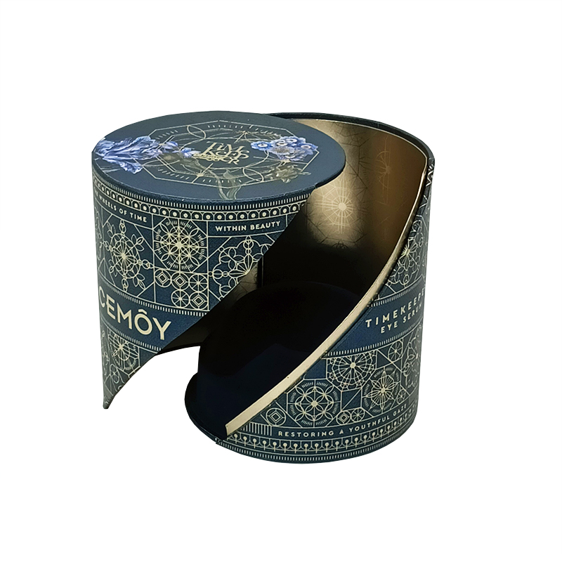 Recyclable Low Moq Cardboard Paper Print Paper Tubes Cylinder Paper Tube Packaging Luxury Candle Box With Blister