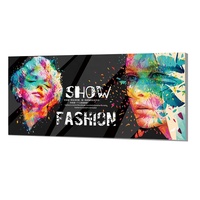 Panneau d'affichage à DEL Boîte à lumière publicitaire Haute luminosité Promotion Logo du magasin Verrouillage rapide personnalisé Mode clignotant des coins