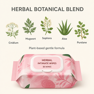 Lingettes intimes féminines, lingettes nettoyantes humides pour l'hygiène menstruelle des femmes, vente en gros, soins pour adultes - Product Image 3
