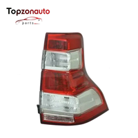 Topzonauto pour Feu Arrière LED Côté Passager Droit pour Toyota Land Cruiser Prado 2013 Août-2023 Décembre Feu Arrière 8156160B32