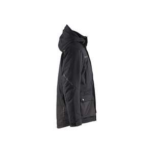 BLAKLADER - 498919879900L Parka d'hiver Noir-EAN 7330509642078 VESTES DE TRAVAIL D'HIVER SOFTSHELL ET VESTES REMBOURRÉES - Product Image 4