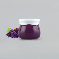 Koreaanse 10G Multi Color Acryl Fruit Jam Fles Gezichtscrème Draagbare Sub-Plastic Cosmetica Crème Lege Pot container
