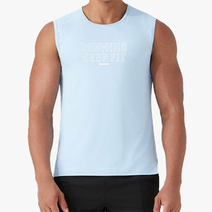 Camiseta sin Mangas Deportiva para Hombre, Nueva Colección de Verano, Logotipo Personalizable, Secado Rápido, Transpirable, para Correr al Aire Libre, Gimnasio - Product Image 5