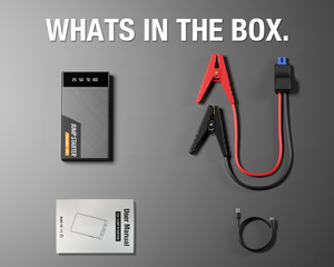 Arrancador de Baterías de Coche Portátil Inteligente, Banco de Energía de Emergencia USB de 12 V para Coche y Camión, Corriente Máxima de 8000 mAh para Motocicletas - Product Image 6