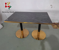Table de salle à manger en bois de Style de luxe de haute qualité