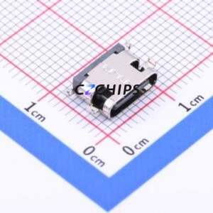 TYPE-C-31-M-13C USB Connector SMD Connector ( Connector Type: Type-C )( Gender: Female )( Mounting Type: Sink Board ) - Product Image 1