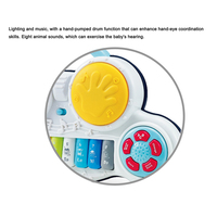 Bao Han Early Education Handheld Musical Instrument for Kids Electronic Drum Keyboard Musical Toys