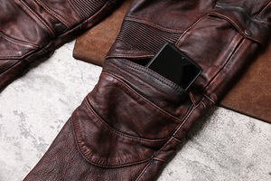 Mens <span class=keywords><strong>Pantaloni</strong></span> di <span class=keywords><strong>Pelle</strong></span> di Cuoio Reale Genuino Della Mucca biker <span class=keywords><strong>Pantaloni</strong></span> Punk <span class=keywords><strong>Pantaloni</strong></span> Jeans biker moto <span class=keywords><strong>Pantaloni</strong></span> - Product Image 6