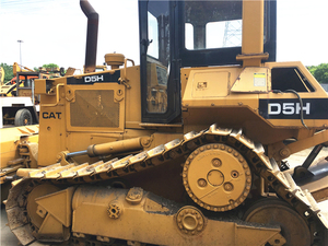 รถดันดินตีนตะขาบ CAT D5H สภาพเดิมมือสอง |   รถดันดินมือสองรุ่น D5H พร้อมจอยสติ๊กสำหรับขายในเซี่ยงไฮ้ - Product Image 4