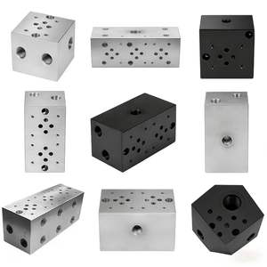 บล็อกวาล์วไฮดรอลิกแบบโมโนบล็อกคุณภาพสูงจากโรงงาน บล็อกวาล์วไฮดรอลิกแบบโมโนบล็อกชนิดโซลินอยด์ซีเอ็นซี  แผ่นรองวาล์วไฮดรอลิก - Product Image 1