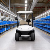 Carrito de Golf Multiusos para Propietarios de Granjas A617.H8 de 2 Plazas, Adaptado para Transporte de Alimentos y Cosecha de Cultivos, Doble Uso.