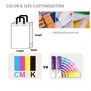 Bolsas Ecológicas Promocionales de Colores al por Mayor, Bolsas de Compra Reutilizables, Bolsas Ecológicas de Tela No Tejida - Product Image 5