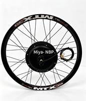Moteur de roue arrière sans balais MTX 26''/27.5''/29'' 52V 2000W avec écran LCD et kit de conversion roue libre pour vélo électrique