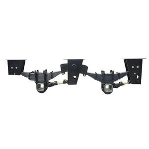 Article populaire : Essieux de remorque à suspension indépendante à ressorts à lames en acier, capacité de charge maximale de 28T pour systèmes de charges lourdes - Product Image 2