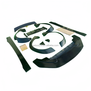 Per <span class=keywords><strong>Audi</strong></span> <span class=keywords><strong>A5</strong></span> S5 Upgrade LB Style Wide Body Kit parafango diffusore anteriore lato lato posteriore diffusore bagagliaio Spoiler posteriore alettone paraurti - Product Image 6