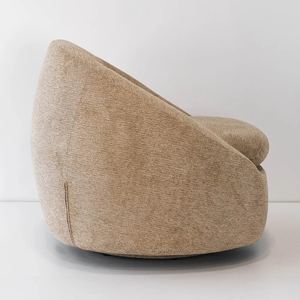 Poltrona Girevole a 360° per Soggiorno, Vendita all'Ingrosso °   Poltrona Girevole Decorativa a Forma di Botte - Product Image 3