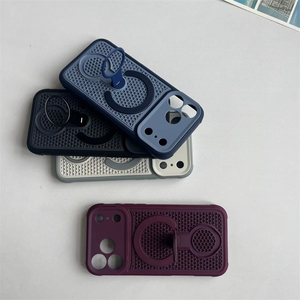 เคสโทรศัพท์แม่เหล็กแบบระบายความร้อนสุดหรูสำหรับ iPhone 18 17 Air 16 15 Plus 14 13 12 11 Pro Max ป้องกันแรงกระแทก พร้อมฝาปิดระบายความร้อน - Product Image 5