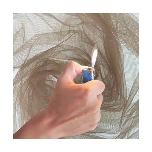 Tela de malla de tul de poliéster Multicolor 100% ignífuga y antiestática para <span class=keywords><strong>coches</strong></span>, cortinas, bolsos, vestidos de fieltro, para niñas - Product Image 1