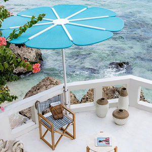 ร่มกันแดดอลูมิเนียมสำหรับโรงแรมรีสอร์ท ดีไซน์ใหม่ สำหรับลานบ้าน ระเบียง สระว่ายน้ำ ชายหาด ทำจากหวายเทียม ทันสมัย เหมาะสำหรับสวนและลานบ้าน - Product Image 3