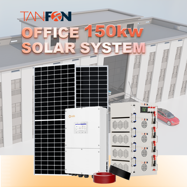 30kw 50kw 220v Solar Panels with Battery and Inverter Solar Power Inverter 3 Phase Hybrid Solar Energy System for Winery