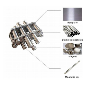 SUS304ถาวรนีโอไดเมียย่างสองชั้นสิบเอ็ด13ท่อแม่เหล็กกระโดดตะแกรงกรองตารางแม่เหล็ก - Product Image 4
