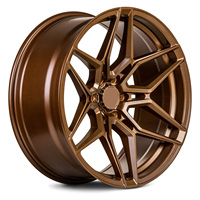 Jantes forgées en bronze sur mesure à 6 branches fendues 20 21 22 24 pouces 6x139.7 6x135 pour Chevrolet Tahoe GMC Yukon Ram 1500 Titan XD