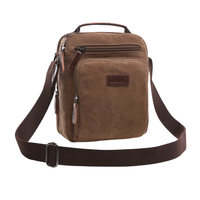 Nouveau Sac Bandoulière Homme Antivol en Toile Imperméable avec Logo Personnalisé, Sac Poitrine Géométrique de Créateur – Vente en Gros
