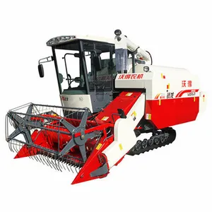 Kubota tratores usado pea trator trigo mini combine harvester para venda com certificado ce