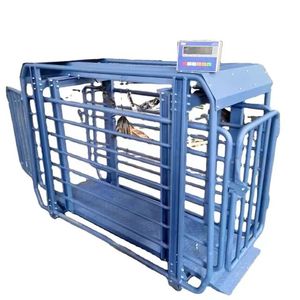 Balance pour bétail Veidt avec écran LCD 1,0 m x 1,0 m / 1,0 m x 1,2 m, capacité de 3000 kg, pour bovins, porcs, moutons, vaches, modèle TCS-H - Product Image 6