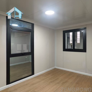 <span class=keywords><strong>Maison</strong></span> conteneur expansible préfabriquée en entrepôt pour immeubles de bureaux Hôtels et centres de villégiature-<span class=keywords><strong>Panneau</strong></span> sandwich en acier Design moderne - Product Image 4